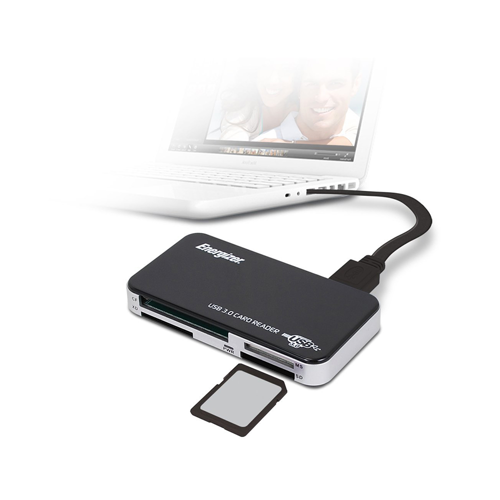 Lecteur/graveur de carte SD Energizer USB 3.0