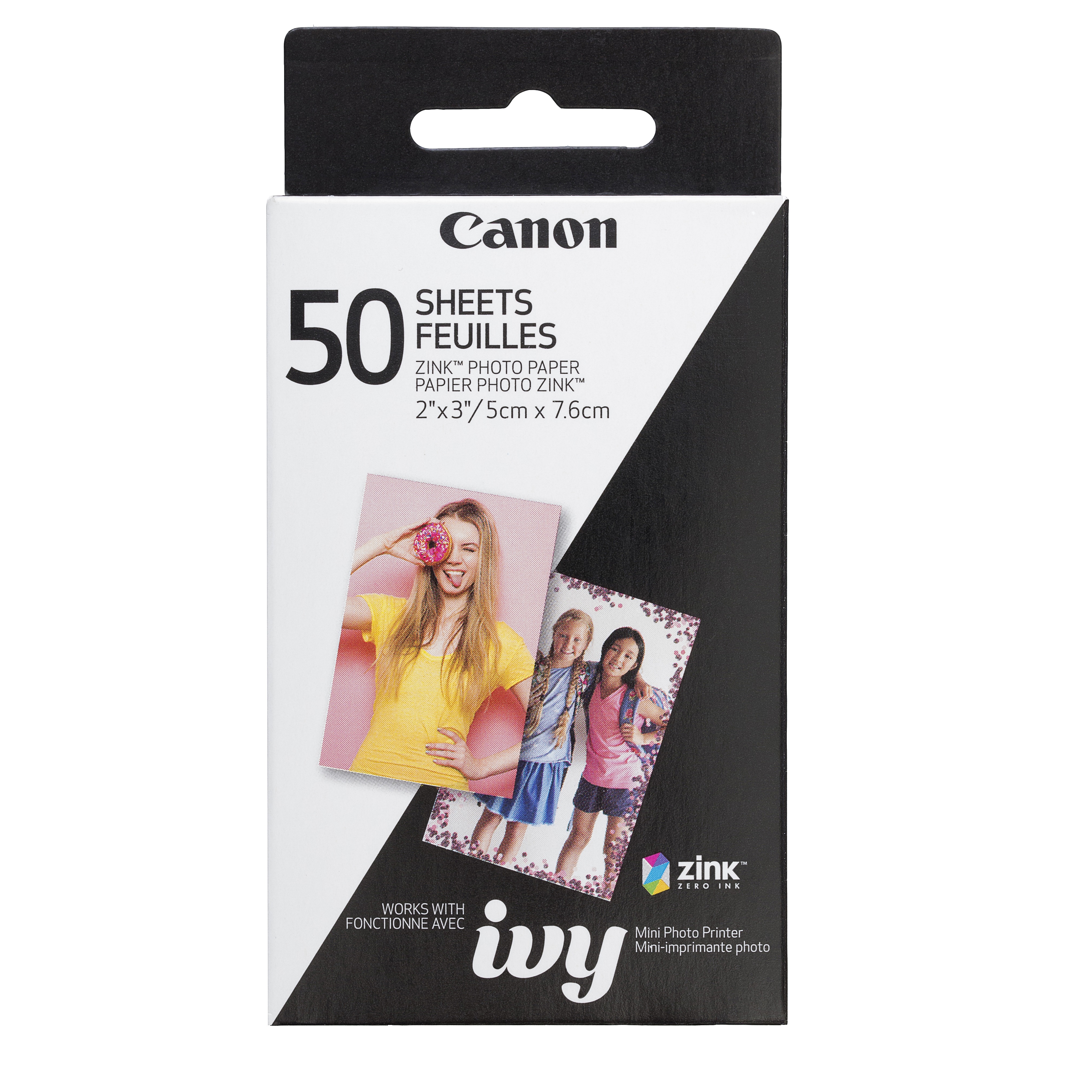 CANON (ZINK 50SH) - Recharge de papier photo pour IVY (50 feuilles)