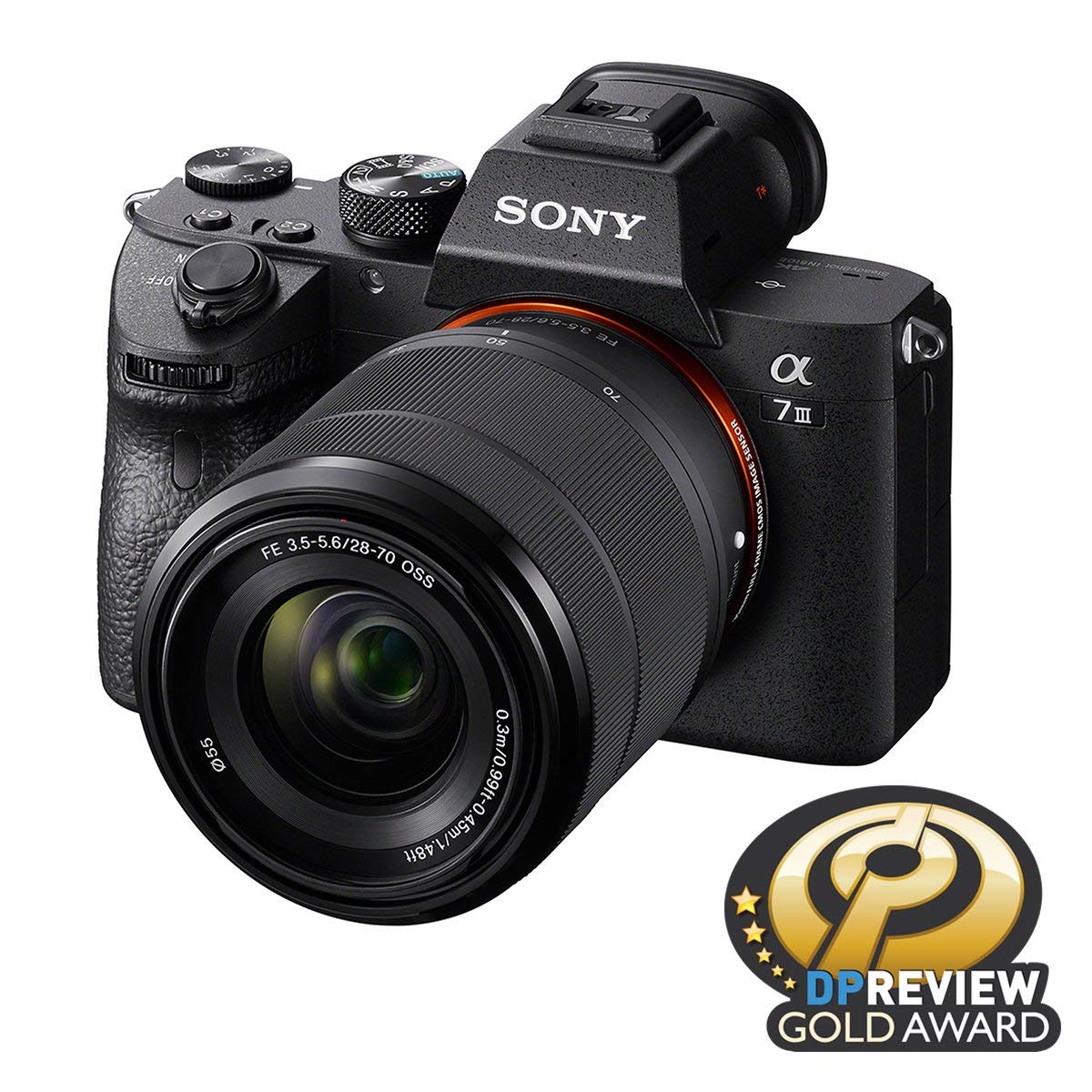 Sony Alpha a7 III Mirrorless Digital Camera W/ 28-70MM LENS | 24.2 MP - Full Frame - 4K / 30 fps FE 28-70mm OSS lens - Wi-Fi, N