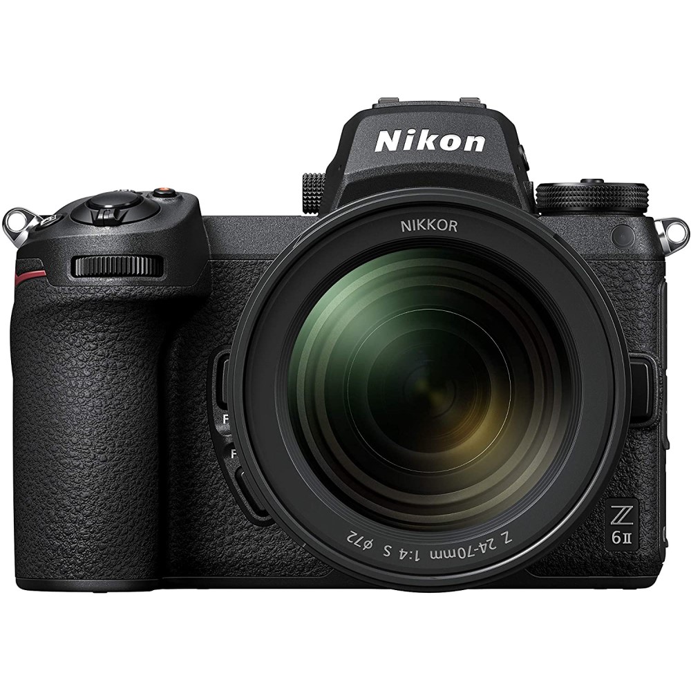 Ensemble d'appareil photo sans miroir Nikon Z 6II 24-70mm f/4 S avec objectif | Appareil photo sans miroir