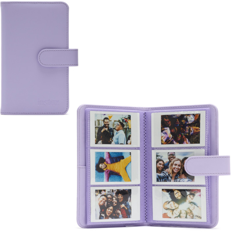 Album Fujifilm Instax Mini (Violet Lilas) | Léger et Résistant