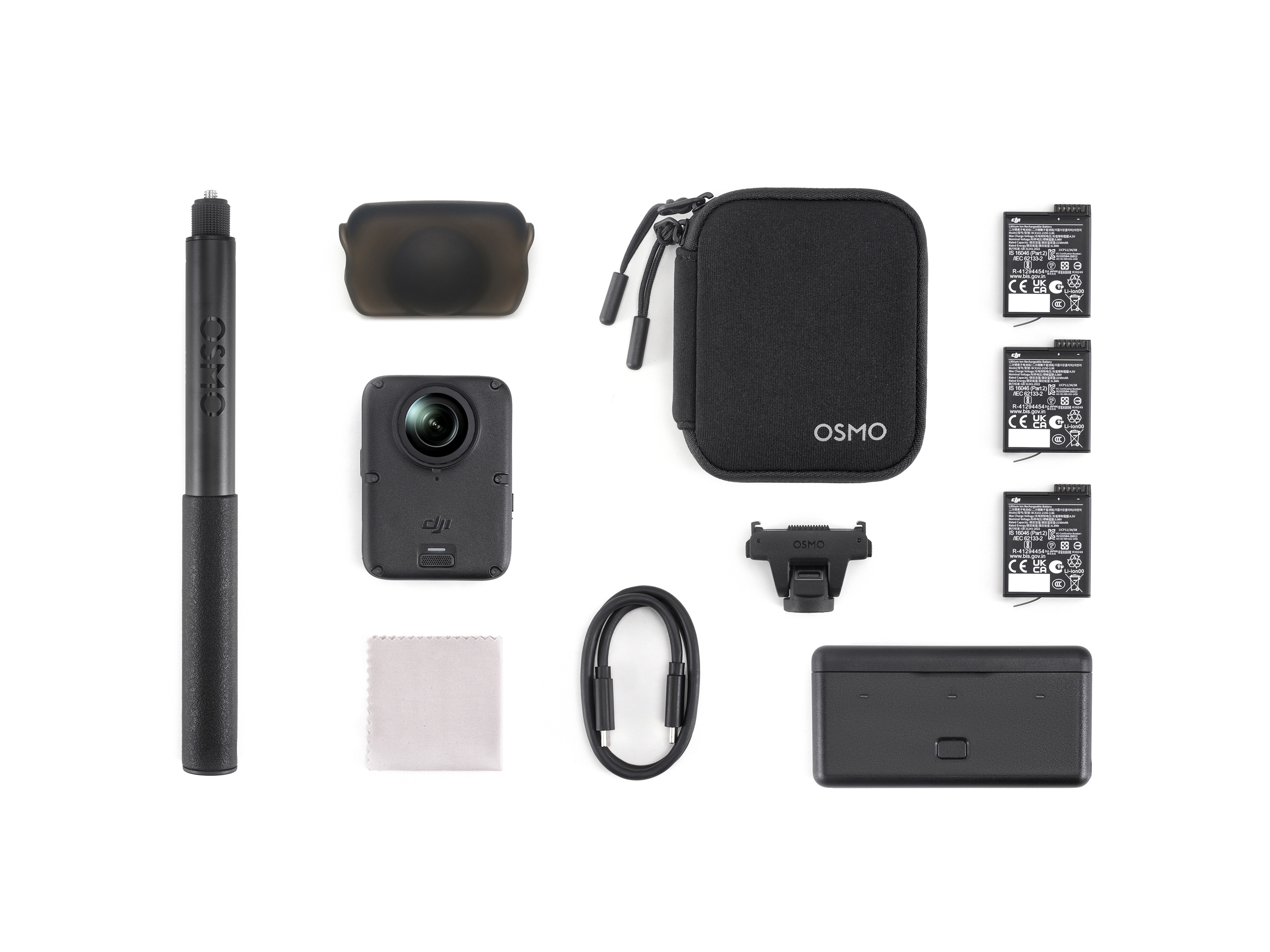 DJI Osmo 360 II Caméra d'action Pack Adventure