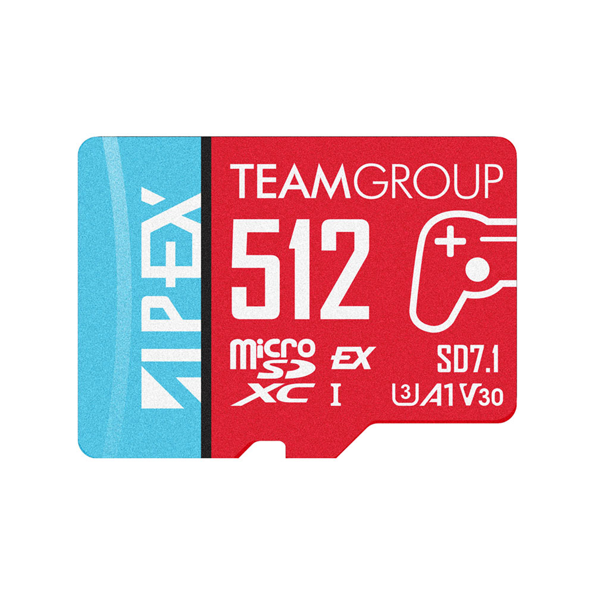 TEAMGROUP APEX 512GB microSDXC EX U3 A1 V30