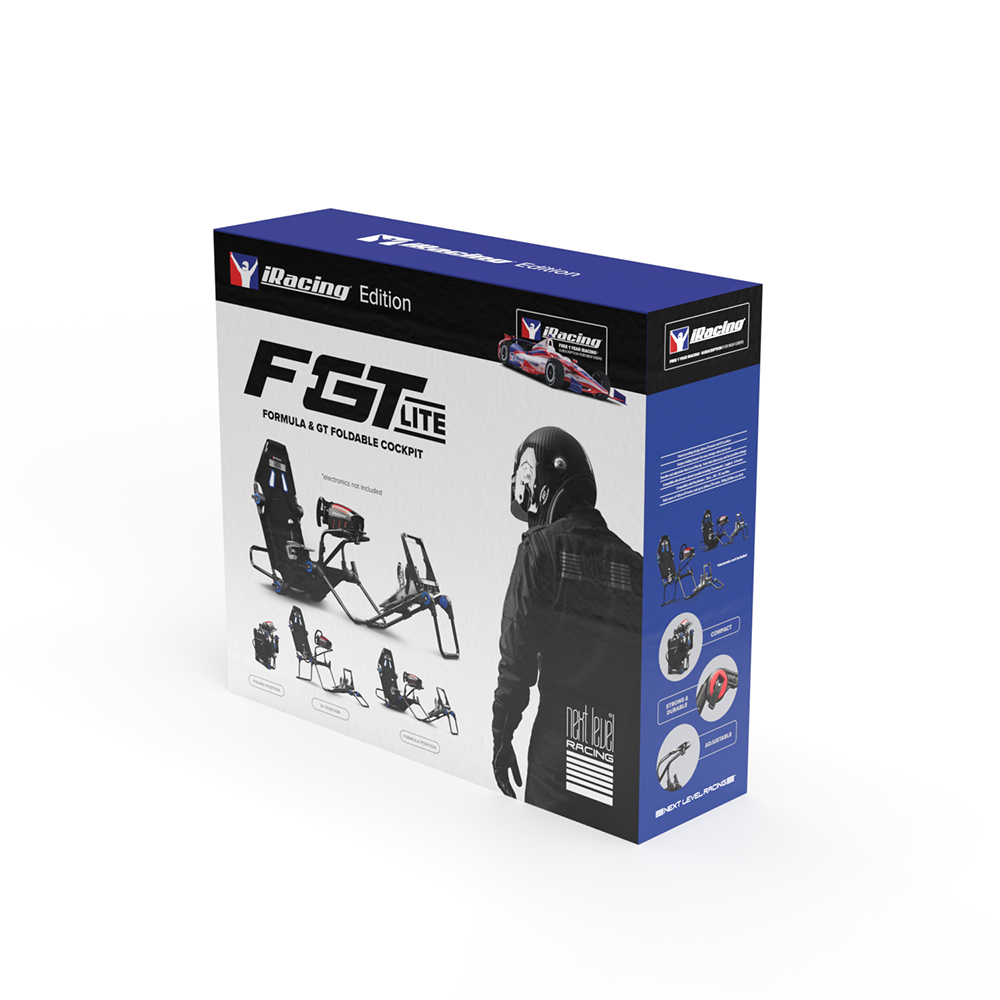 Cockpit NEXT LEVEL RACING F-GT Lite Édition Iracing (NLR-S025)