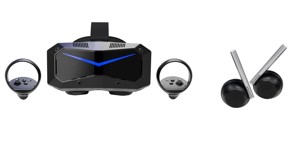 Pimax Crystal Super Ultrawide with DMAS headset