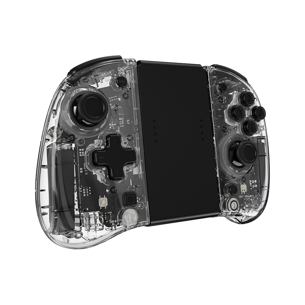 Interrupteur Joy-Con Bluetooth sans fil transparent iCan.