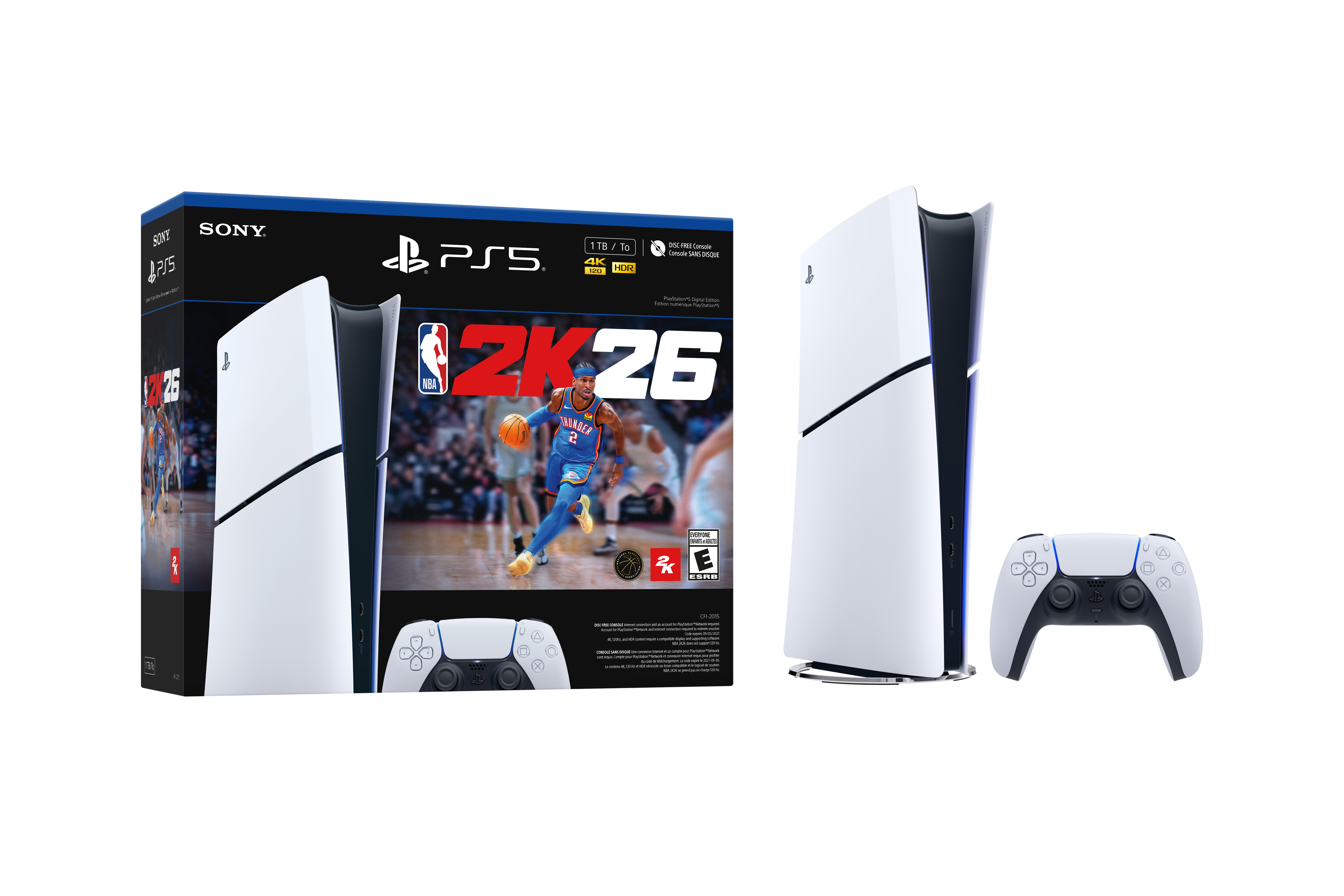 Pack SONY PlayStation®5 NBA 2K26 Édition numérique