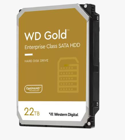 WD (Gold) - Disque dur 3,5 po pour entreprise de 22 To