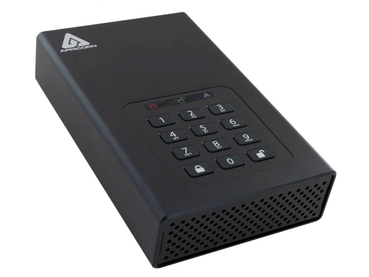 APRICORN FIPS VALIDÉ, 22 To AEGIS PADLOCK DT SECURE USB 3.0