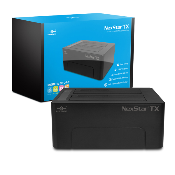 Vantec NexStar TX, Double Baie USB 3.0(Open Box)