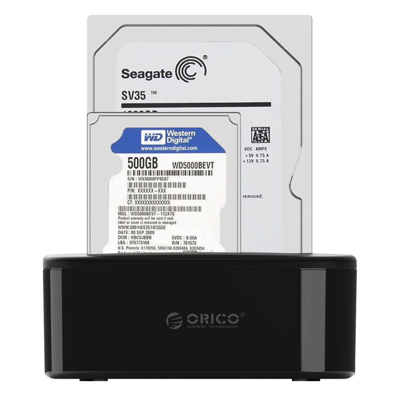 ORICO (6218US3) - Station d'accueil pour HDD/SSD 2,5 po/3,5 po SATA