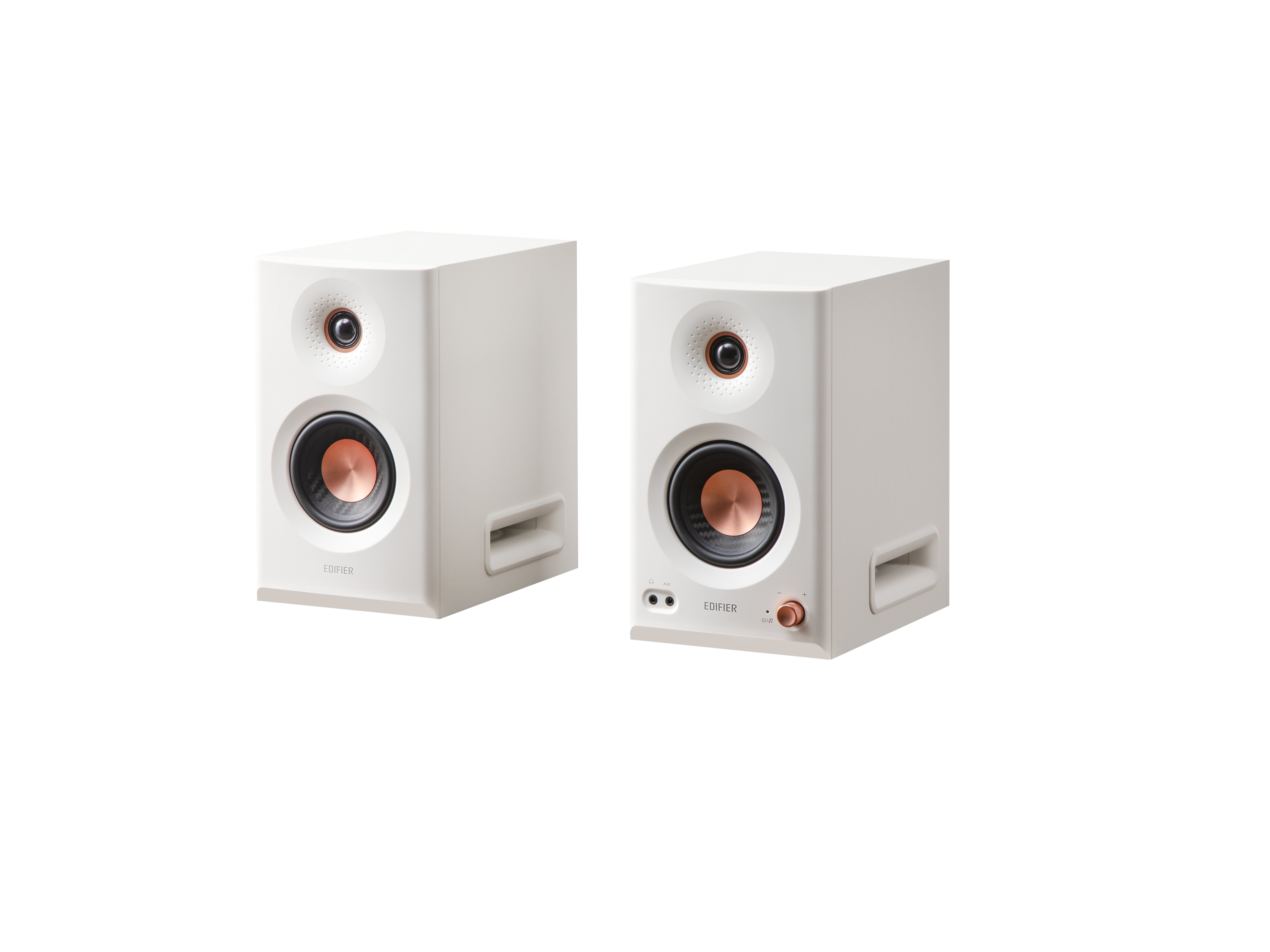 EDIFIER MR5 Tri-Amped Active Studio Monitor Speaker System, White