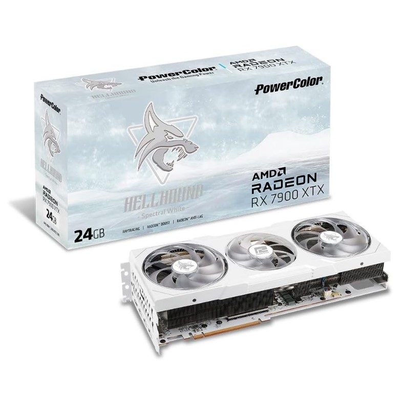 Powercolor Hellhound Spectral White Radeon RX 7900 XTX 24GB(Open Box)