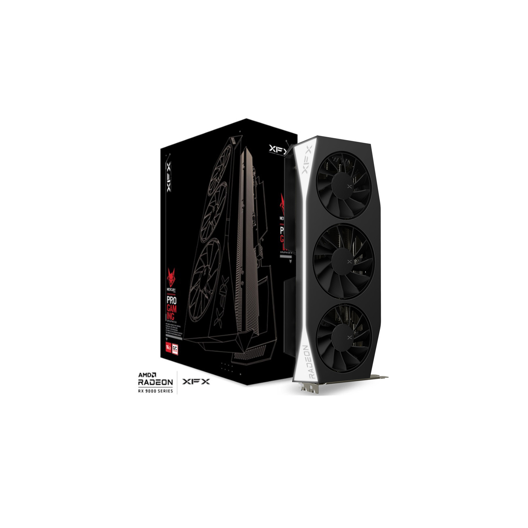 XFX Mercury AMD Radeon RX 9060 XT OC Gaming Edition 16GB