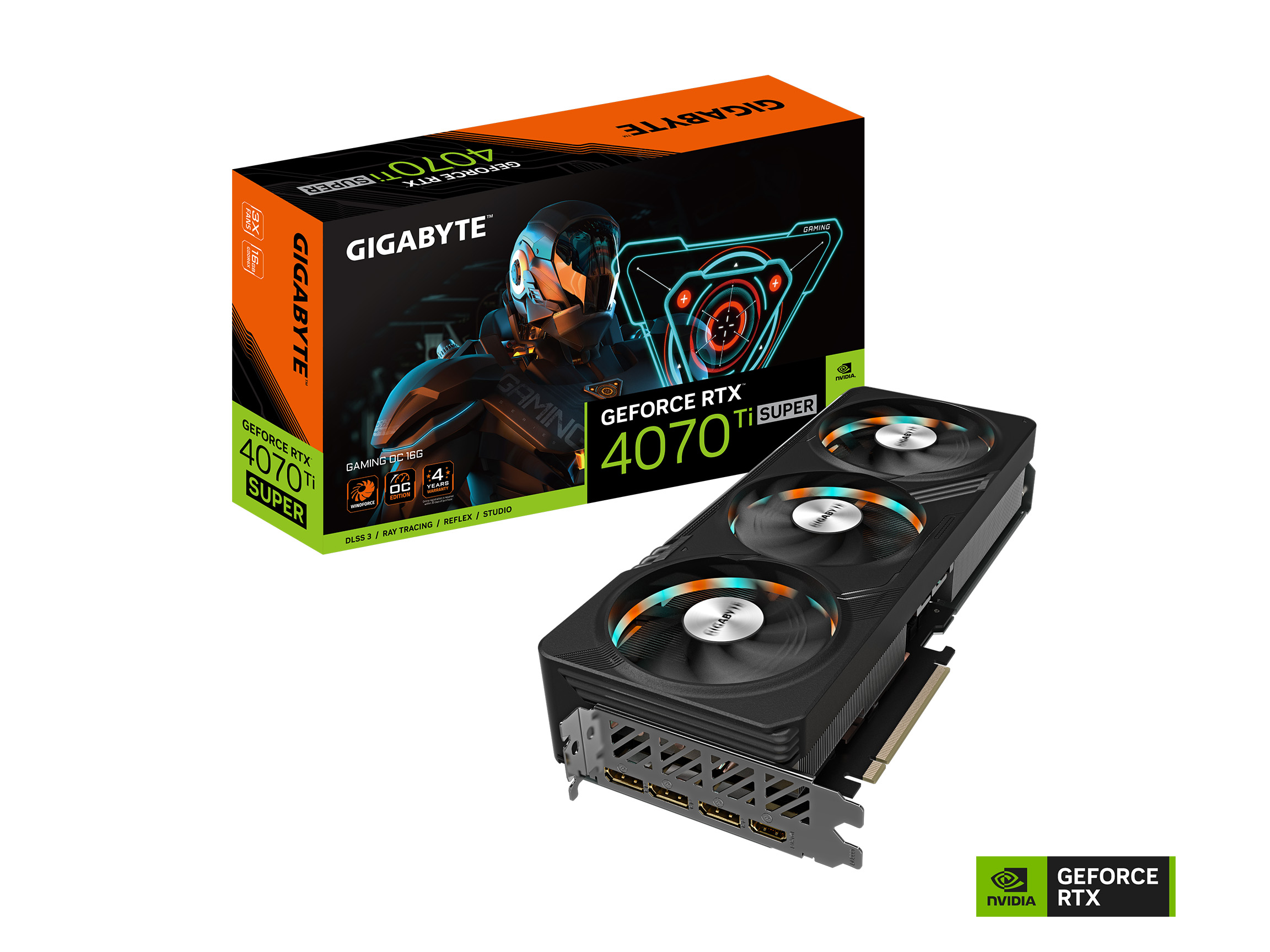 GIGABYTE GeForce RTX 4070 Ti SUPER GAMING OC