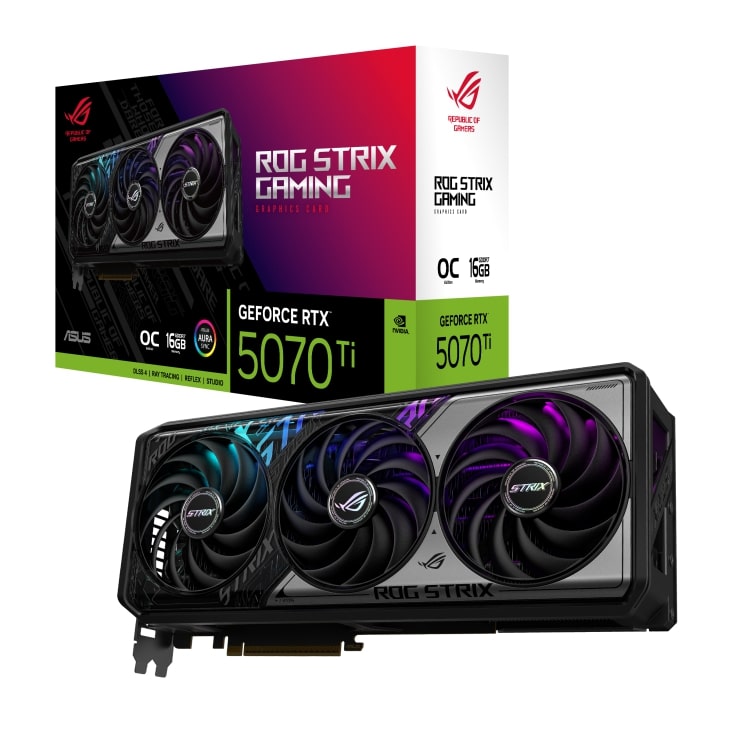 ASUS ROG Strix GeForce RTX™ 5070 Ti OC Edition 16GB GDDR7