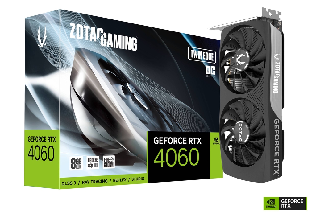 ZOTAC GeForce® RTX 4060 Twin Edge OC ZT-D40600H-10M