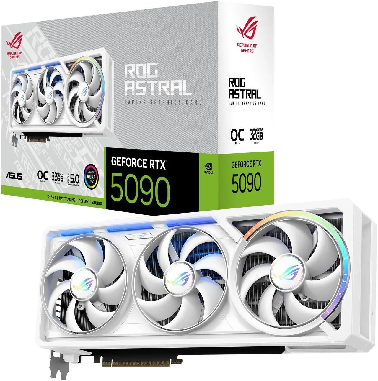ASUS ROG Astral GeForce RTX 5090 32 Go OC WHITE