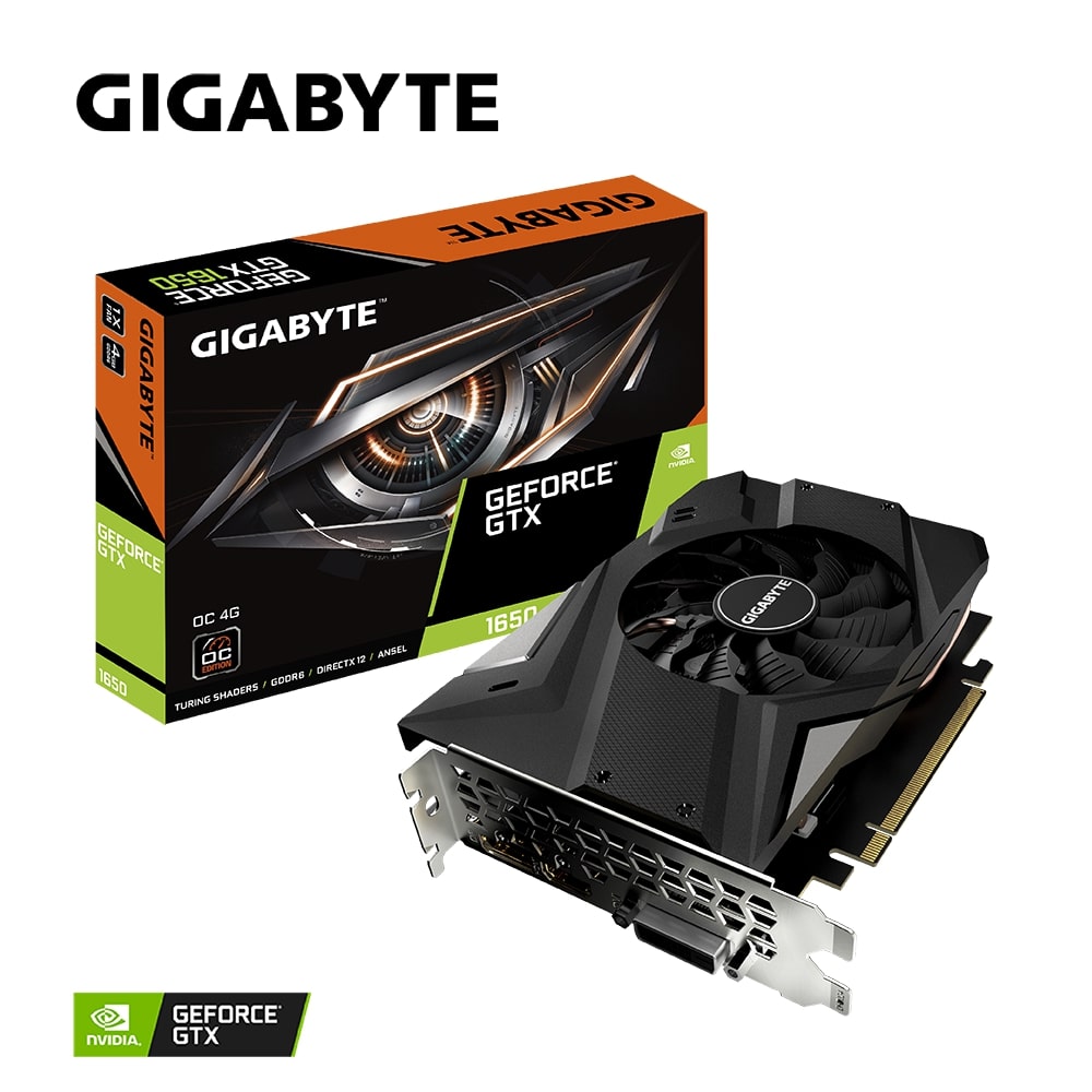 GIGABYTE GeForce GTX 1650 D6 OC 4G REV4.0