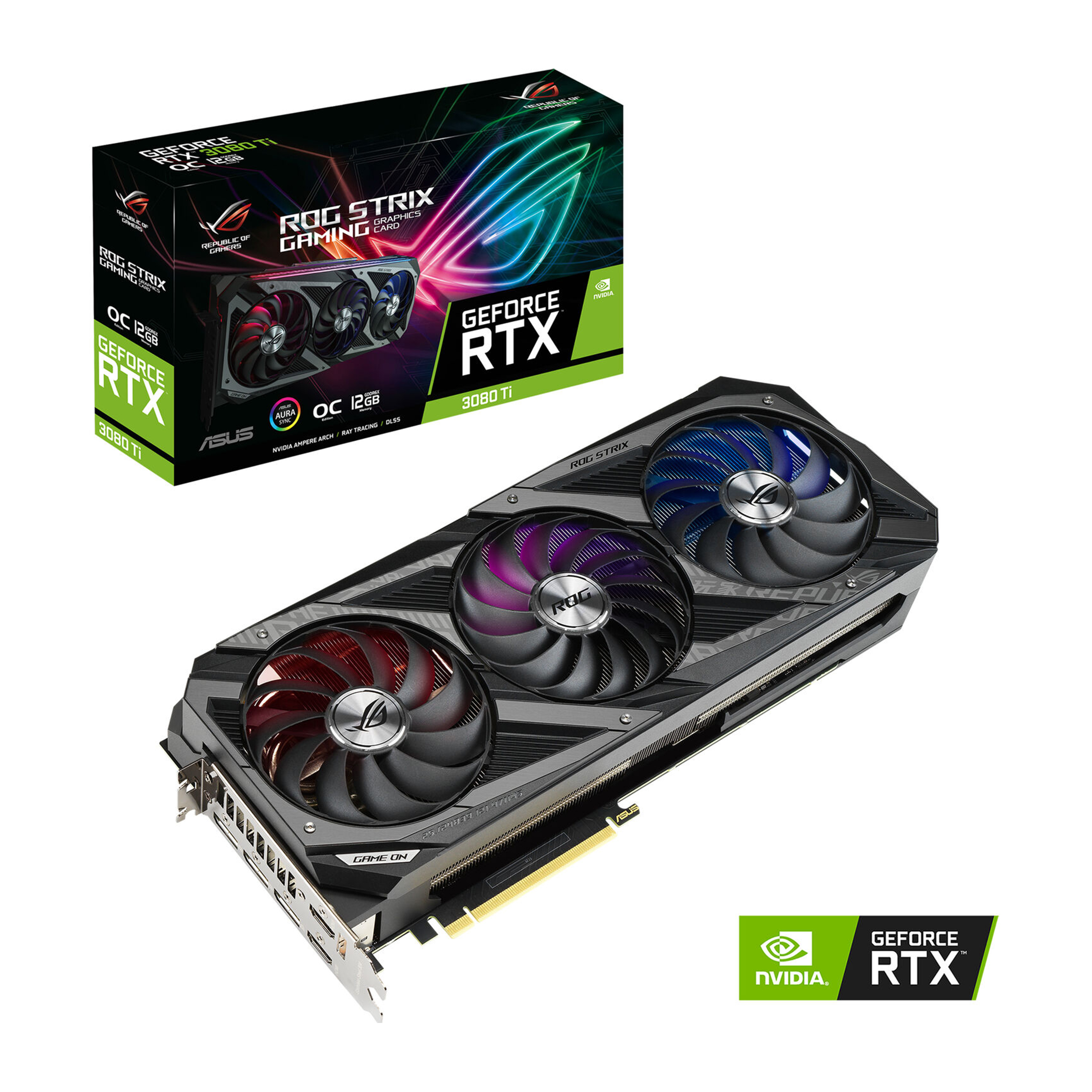 【美品】ASUS ROG STRIX GeForce RTX 3080 Ti ASUS ROG Strix GeForce RTX 3080 Ti OC Edition Gaming - Canada