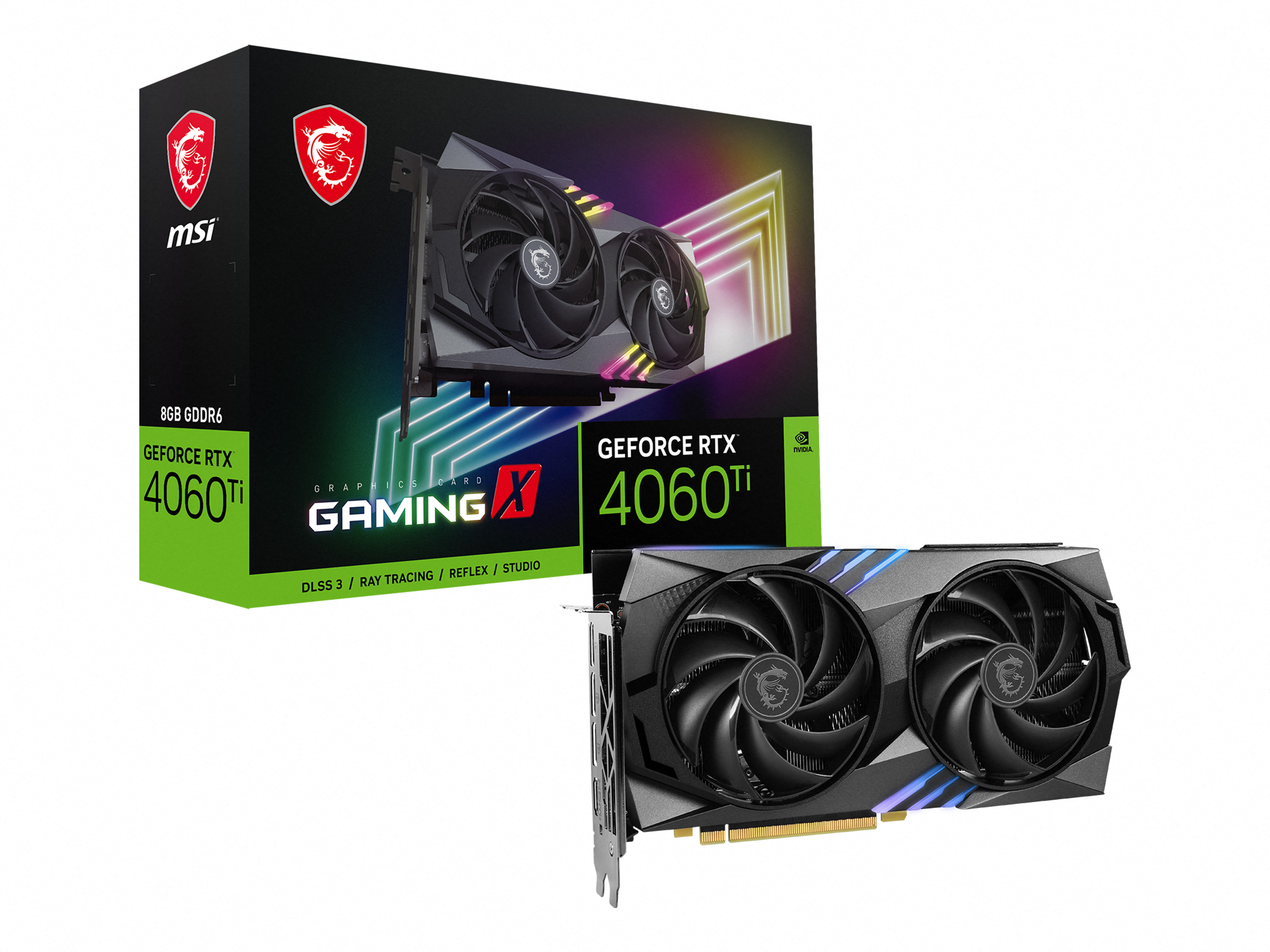 MSI GeForce RTX 4060 Ti GAMING X 8G