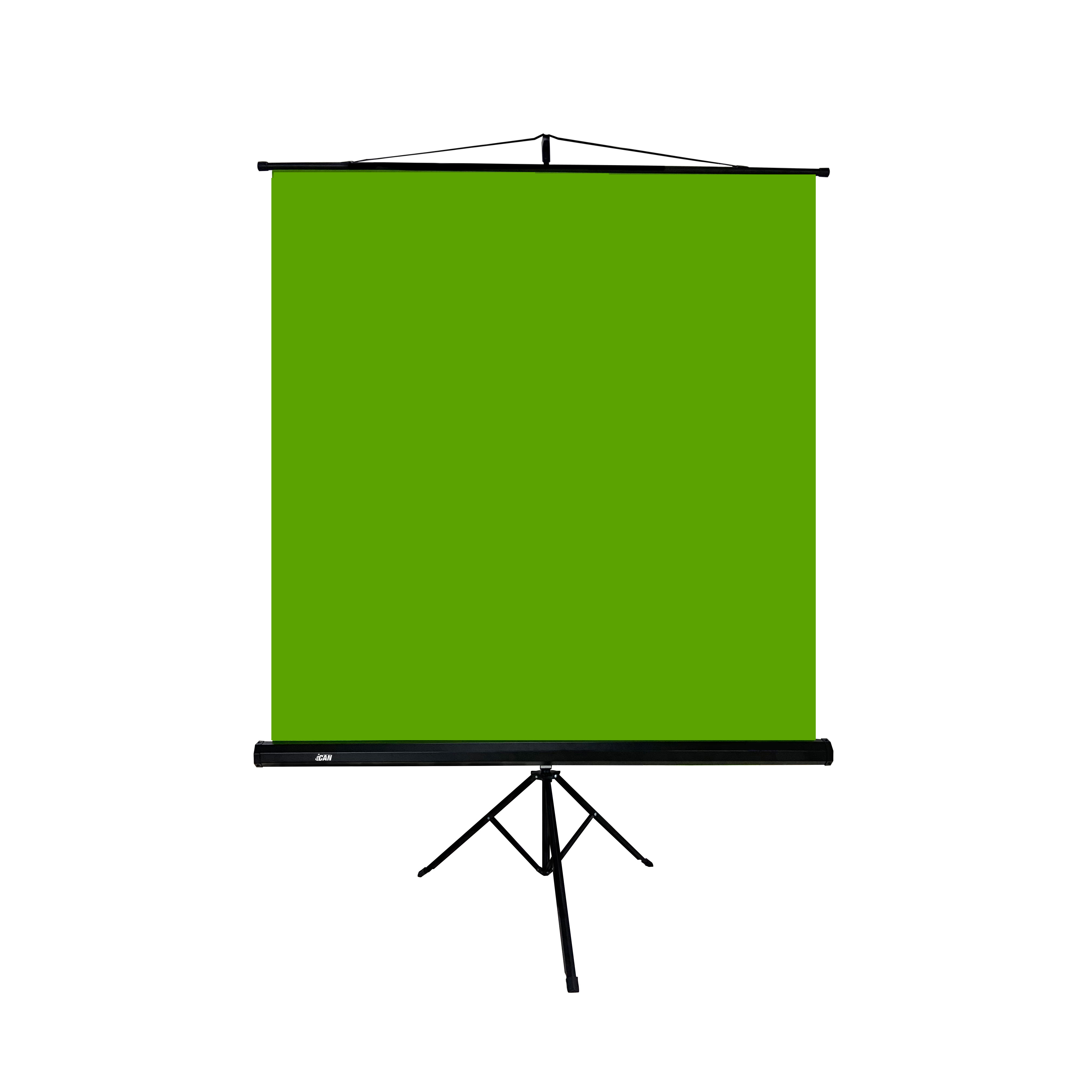 iCAN (TP-101) - Fond vert 1,5 m x 2 m + trépied(Open Box)