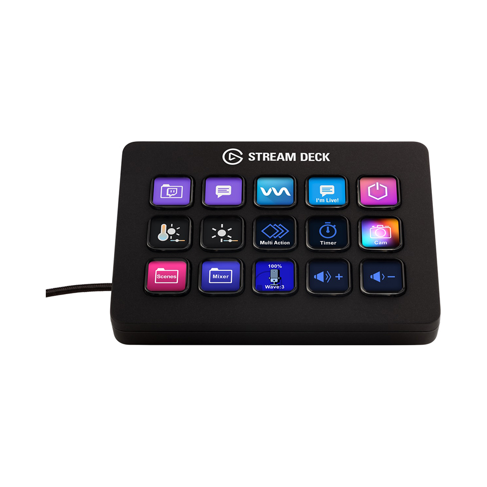 Elgato Stream Deck MK.2 - Noir