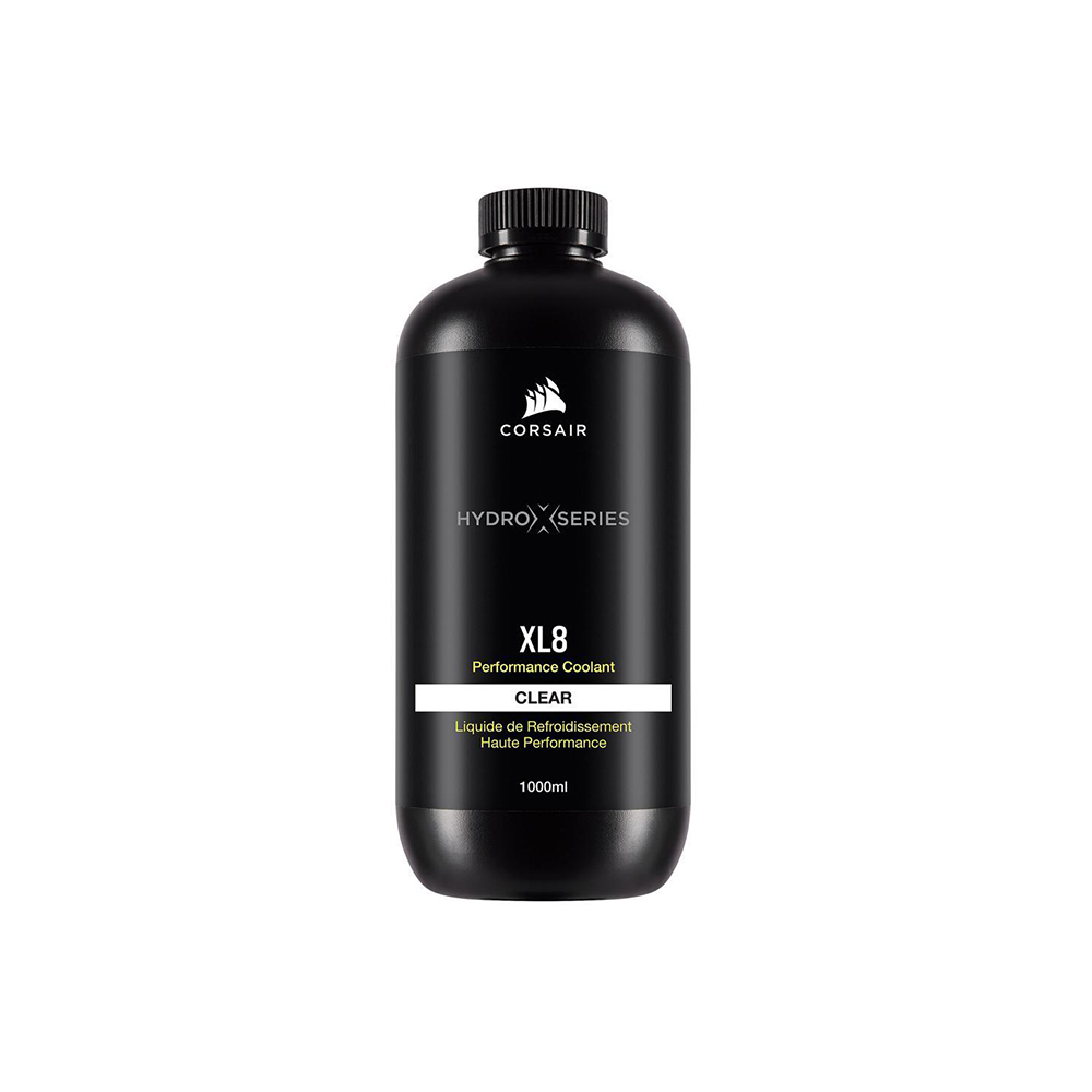 Le liquide de refroidissement de performance CORSAIR Hydro X Series XL8 de 1 L (clair)