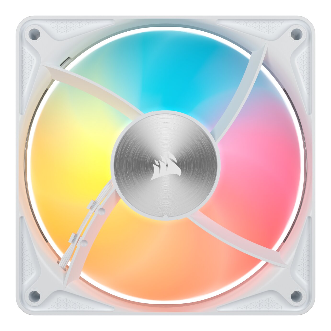 CORSAIR RS120 II ARGB 120 mm Ventilateur Paquet de 1 Blanc