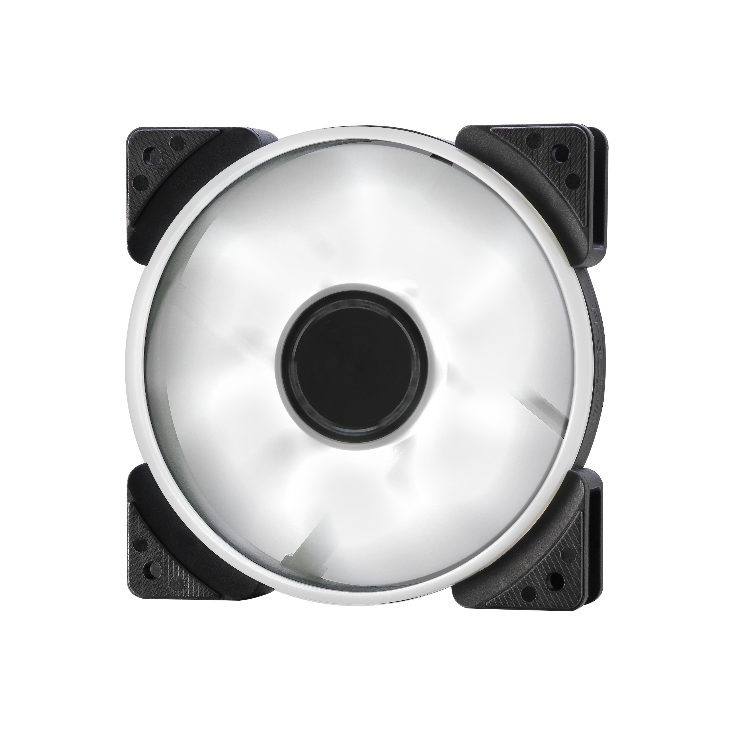 FRACTAL DESIGN Prisma SL-12 120mm White LED Long Life Sleeve Bearing Computer Case Fan