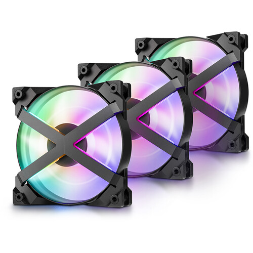 DeepCool MF120 GT A-RGB PWM Fan (3-Pack)