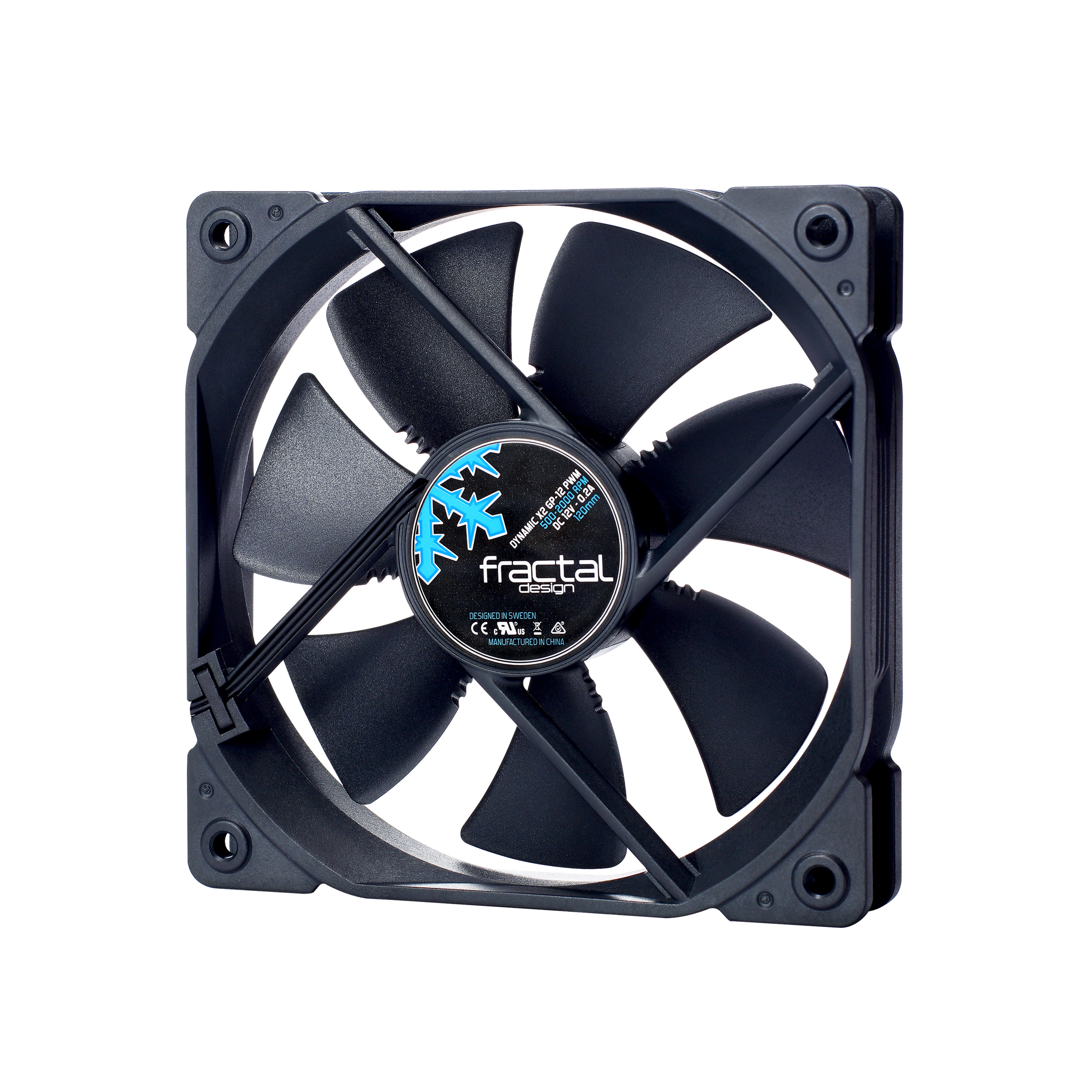 FRACTAL DESIGN Dynamic X2 PWM GP-12 120mm (FD-FAN-DYN-X2-GP12-PWM-WT)