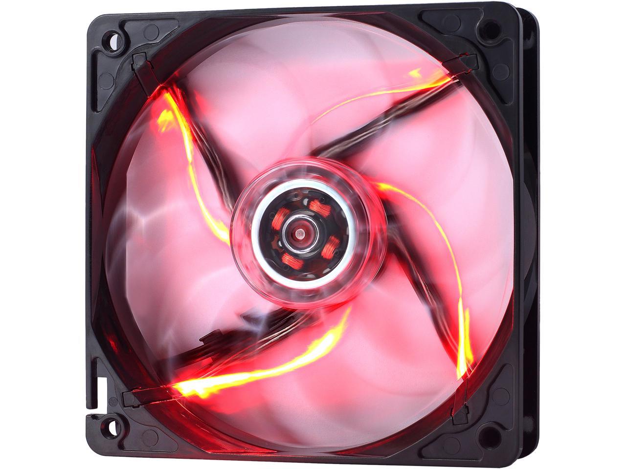 FRACTAL DESIGN (Silent LL) - Ventilateur 120 mm noir/DEL rouge