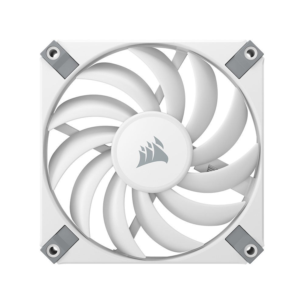 CORSAIR AF SLIM Series, AF120 SLIM, 120mmx15mm Fluid Dynamic Bearing Fan, White, Single Pack