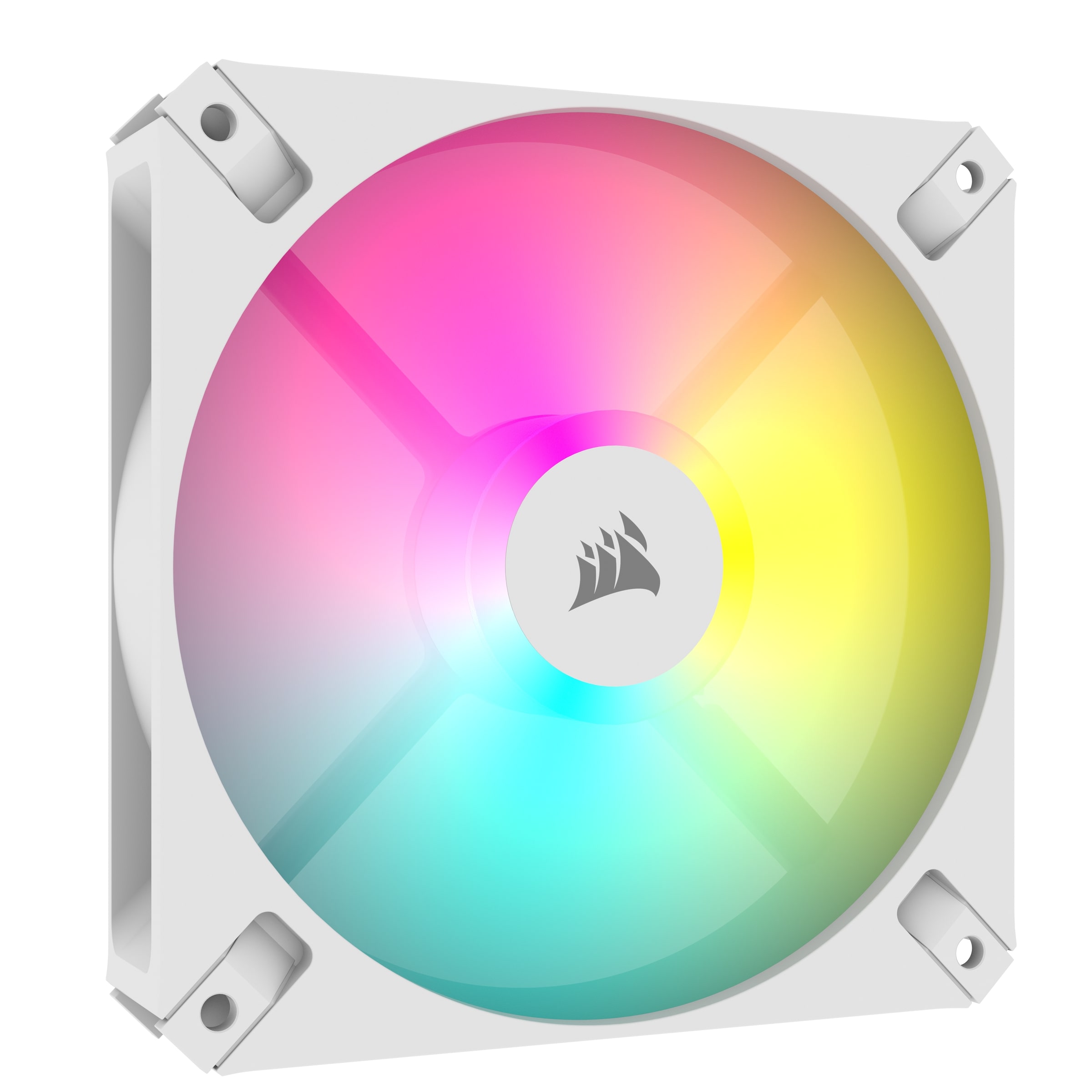 CORSAIR AR120 RGB Ventilateur de 120 mm compatible ARGB - Blanc