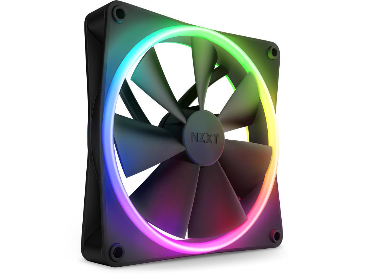 NZXT F140 RGB DUO Case Fan, Black