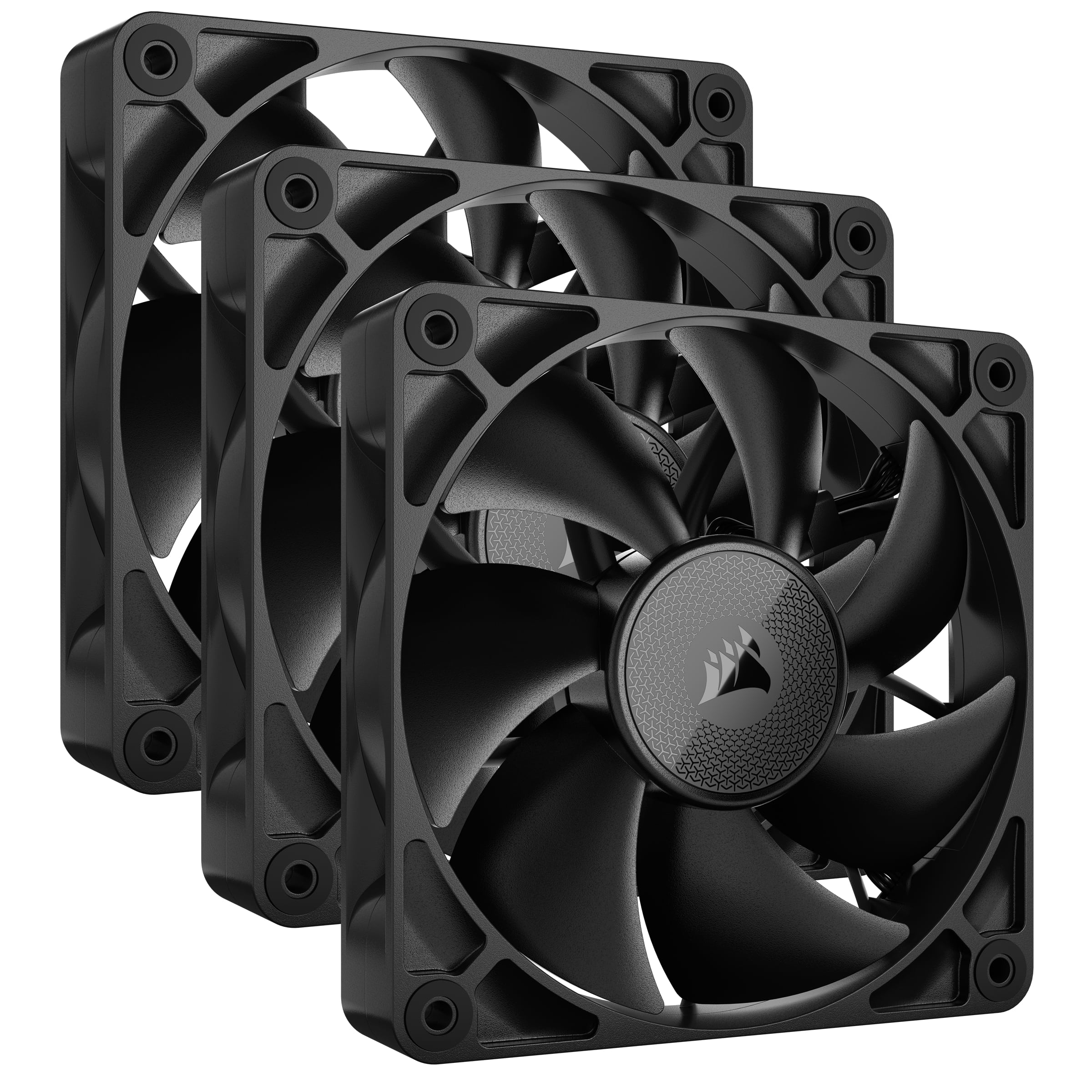 CORSAIR Série RX, iCUE LINK RX120 Ventilateur 120mm, Paquet de 3