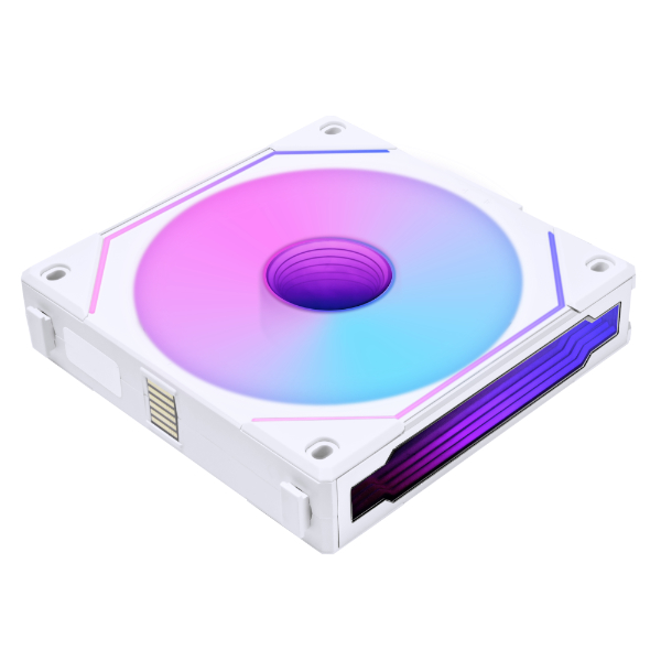 LIAN LI Uni Fan SL-INF 140 Ventilateur 140 mm avec lame inversée, paquet de 1 - Blanc