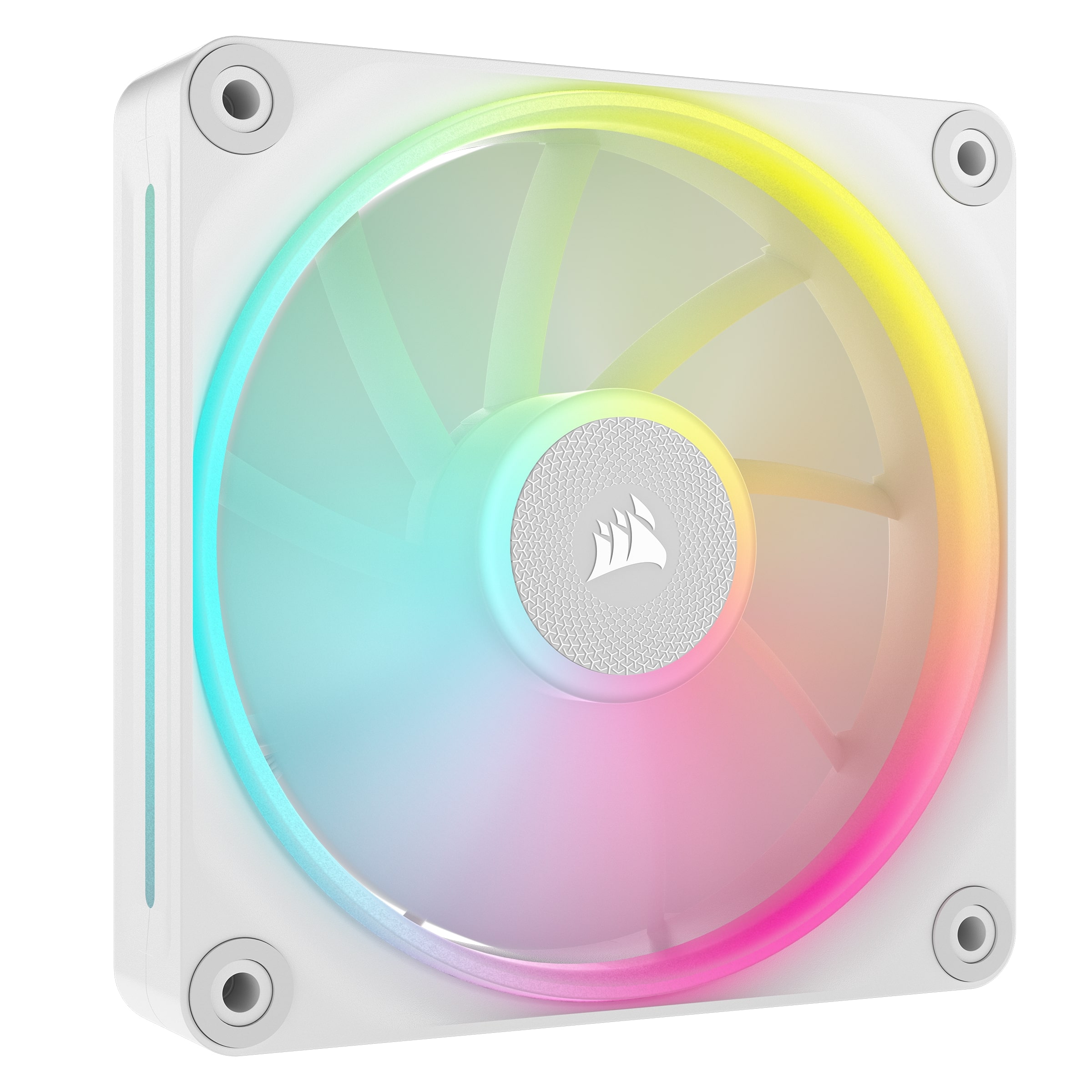 CORSAIR iCUE LINK LX120 RGB Extension de ventilateur PWM 120 mm - Blanc