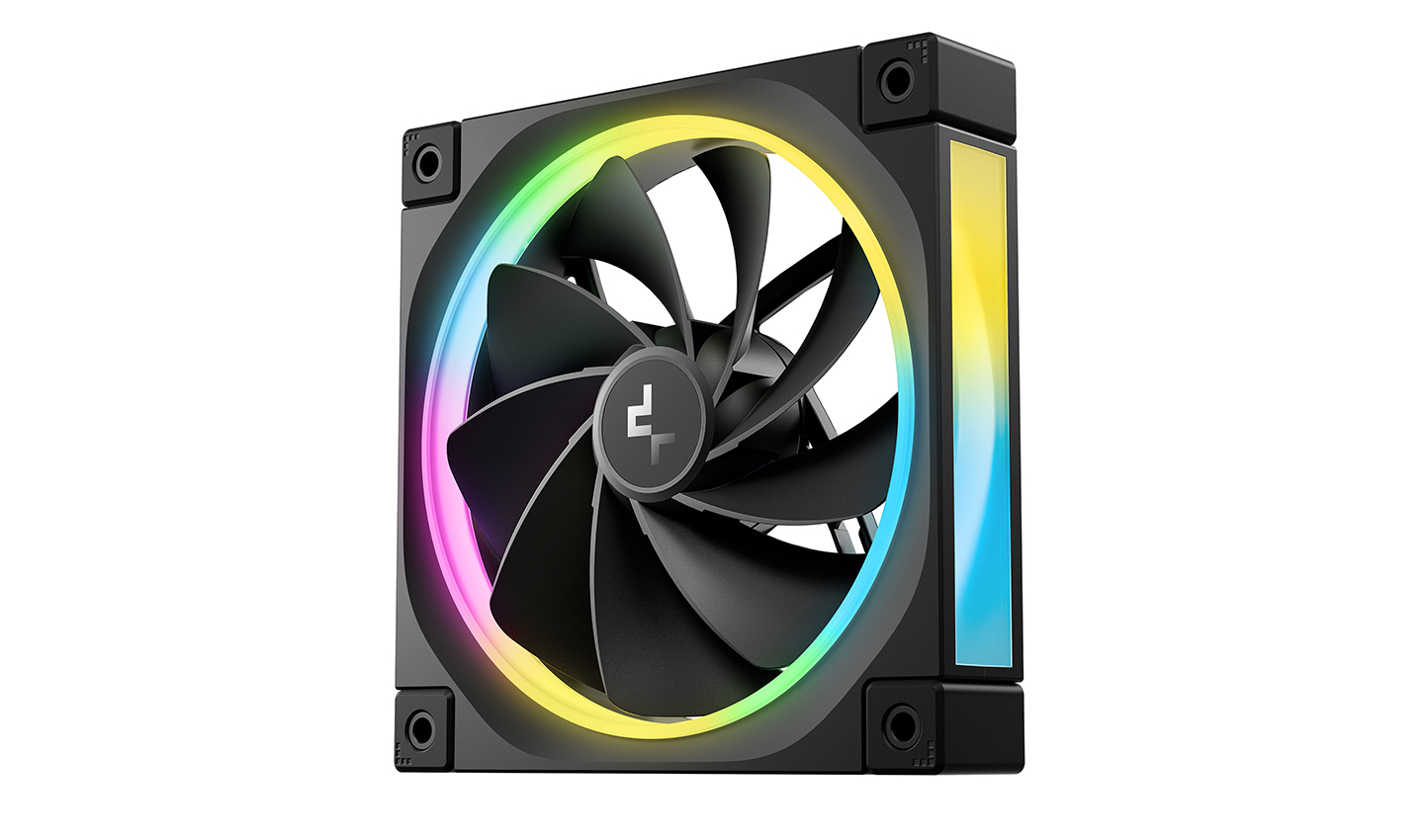 DeepCool FL12R, 120mm High-Performance ARGB Gen 2 Fans, Black, Revers