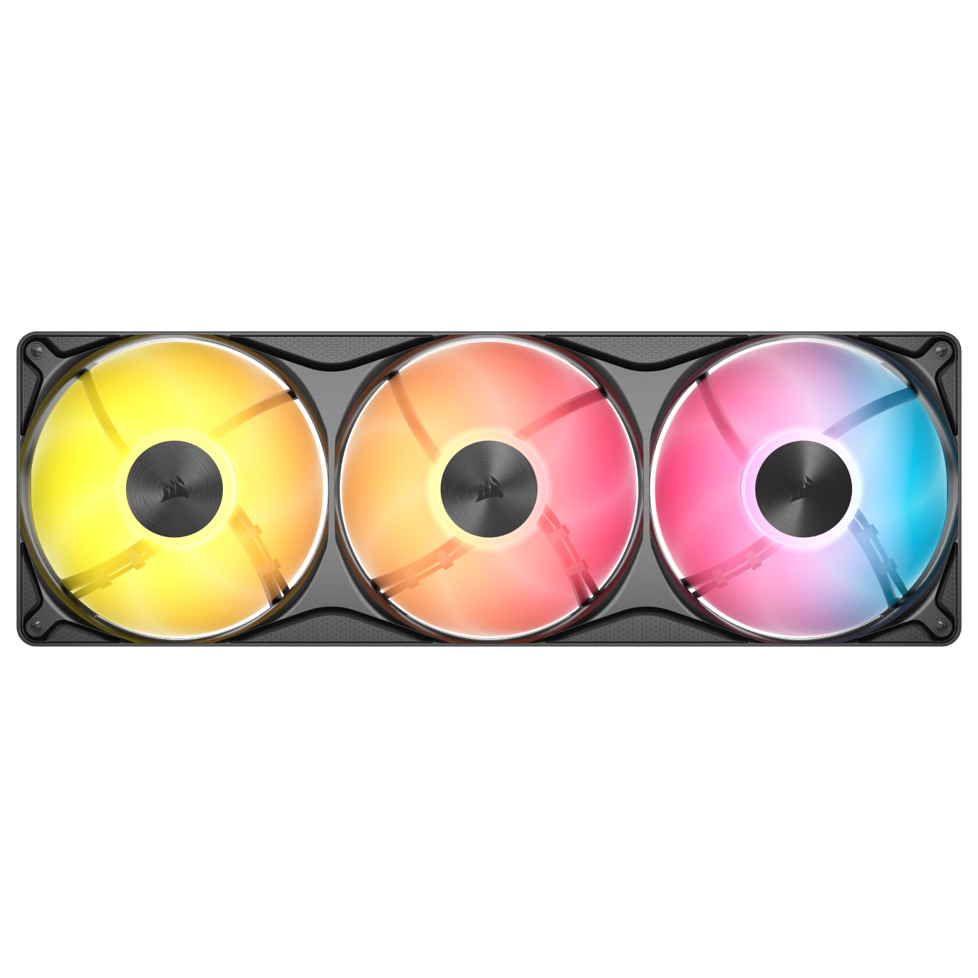 CORSAIR RS360 II ARGB 120 mm Regular Ventilateur Paquet de 3 Noir