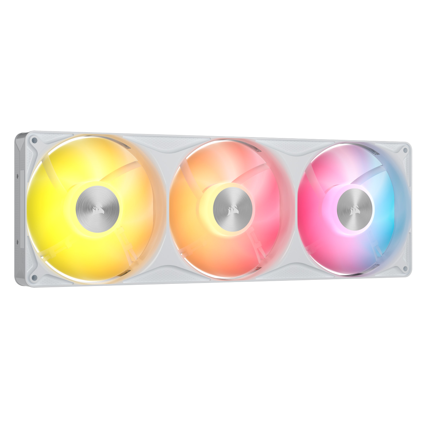 CORSAIR RS360 II ARGB 120 mm Regular Ventilateur Paquet de 3 Blanc