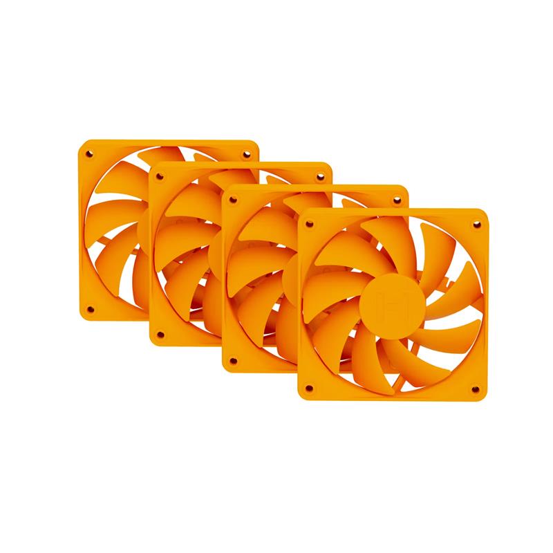 HYTE FA12 120 mm VentilateurPaquet de 4 Orange
