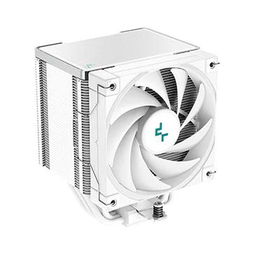 DeepCool AK500 WH High-Performance CPU Cooler, 5 Copper Heat Pipes, Single-Tower Heatsink, 120mm FDB PWM Fan, 240W