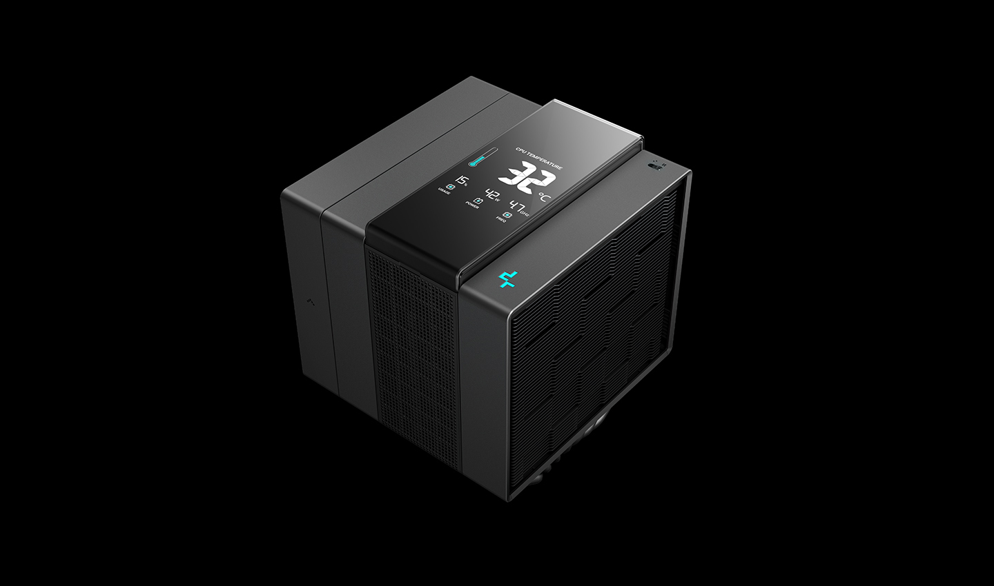 DeepCool ASSASSIN IV VC VISION Premium CPU Air Cooler, Dual-Tower, Black