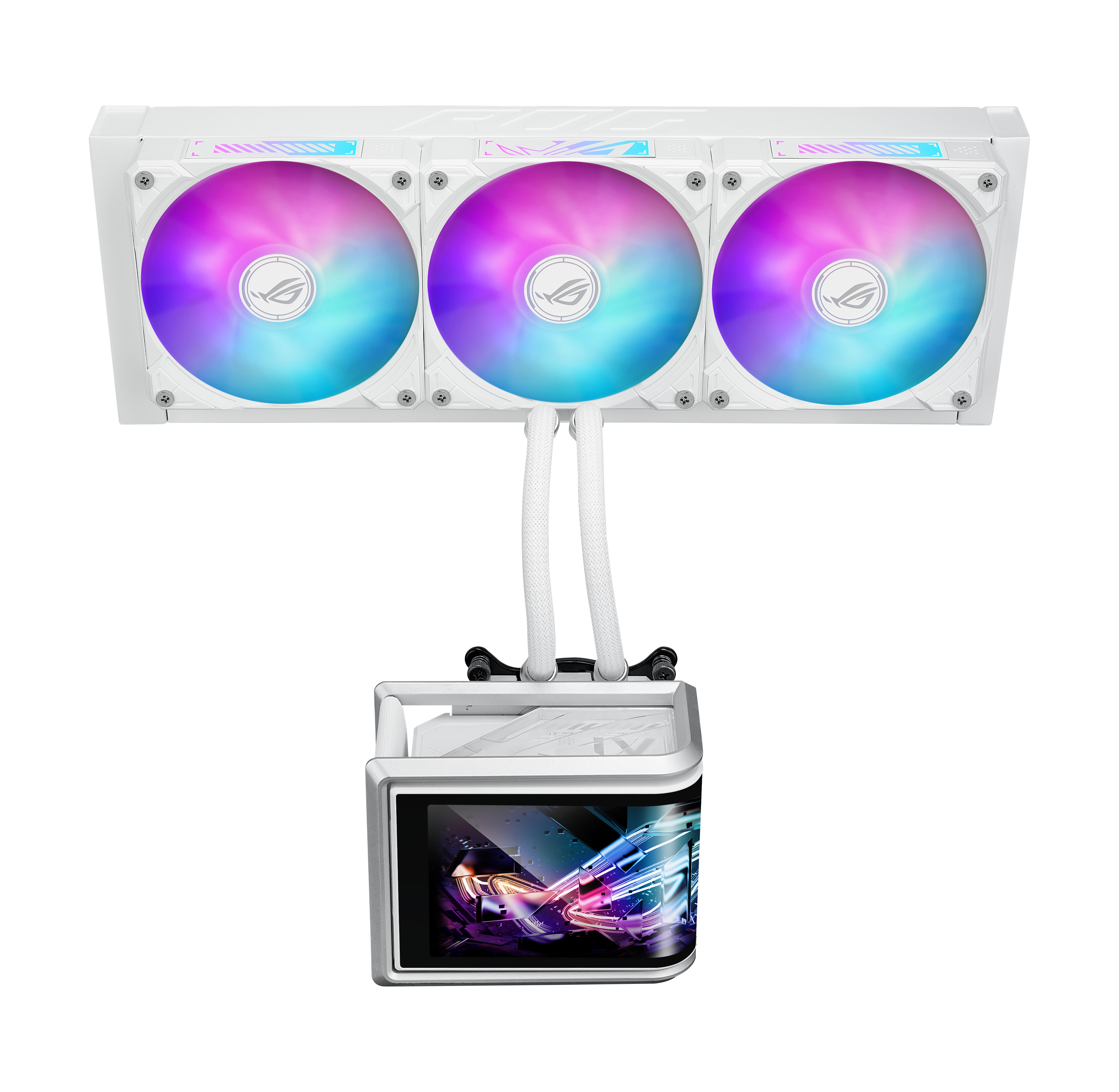 ASUS ROG Ryuo IV SLC 360 ARGB White Edition 360mm Liquid Cooler White