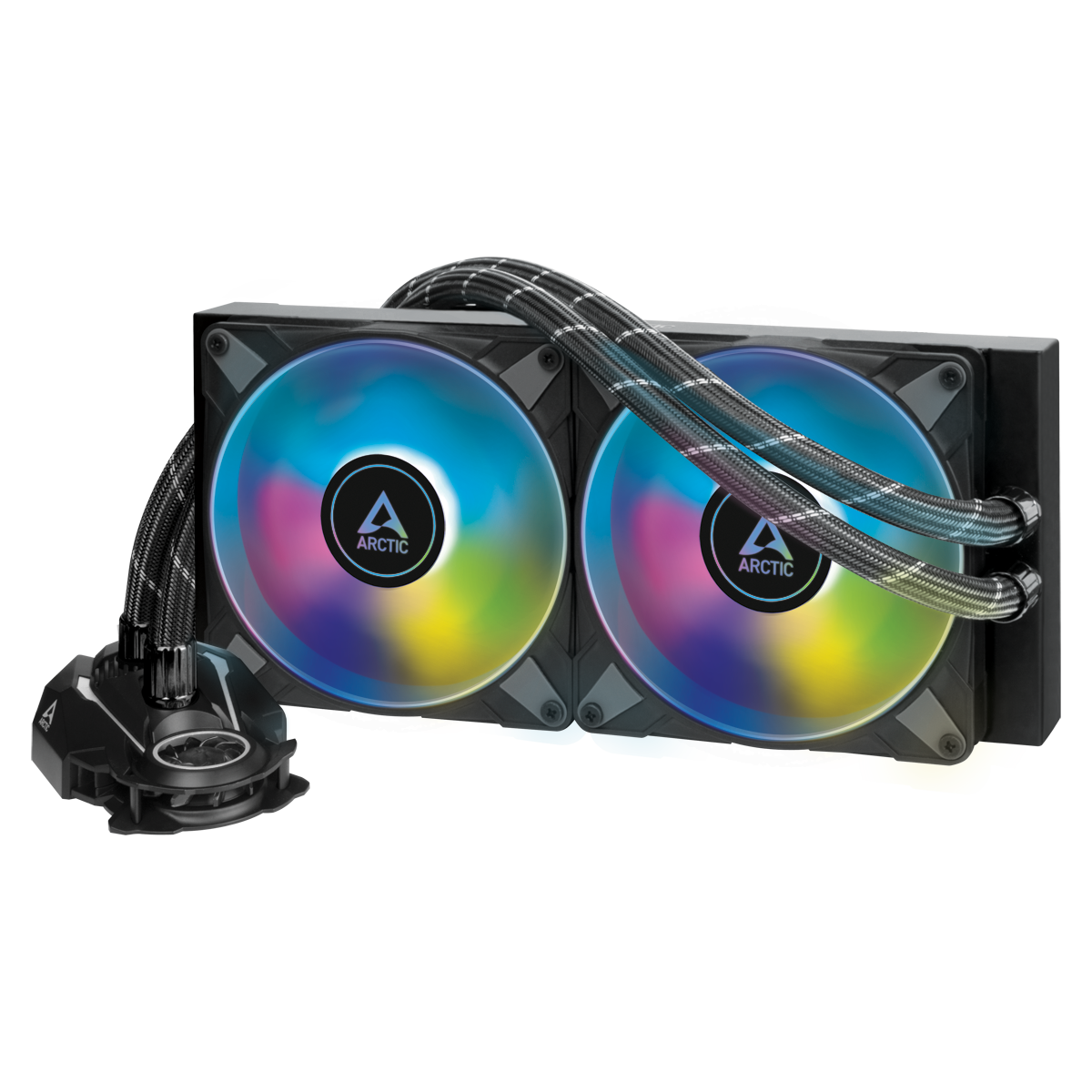 Arctic Liquid Freezer II - 280 A-RGB : All-in-One CPU Water Cooler with 280mm radiator and 2x P14 PWM PST A-RGB fan(Open Box)