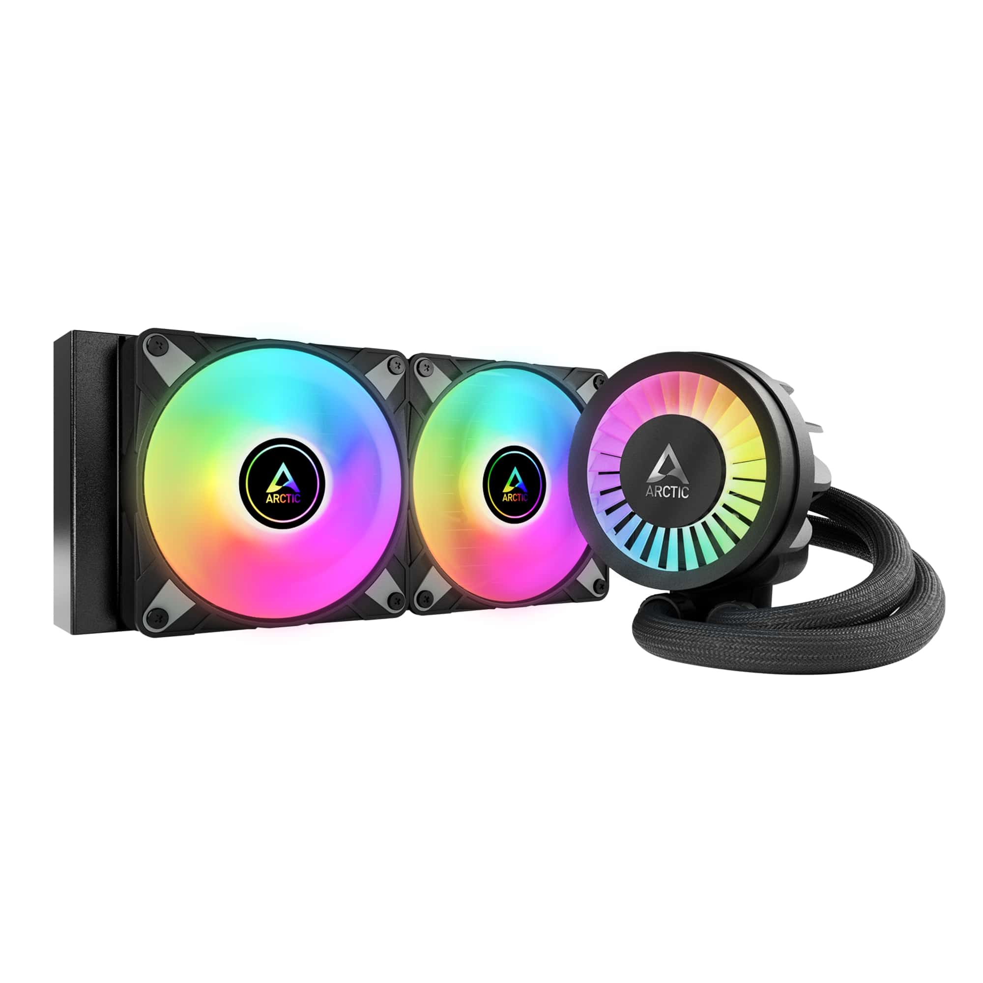 Arctic Liquid Freezer III 240 A-RGB Refrioidisseur d'eau pour processeur tout-en-un, Noir(Open Box)