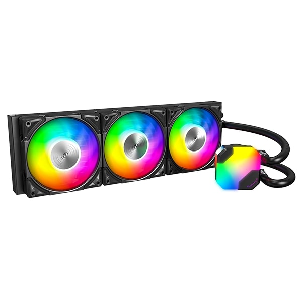 Montech HyperFlow ARGB 360 AIO Cooler, Black(Open Box)