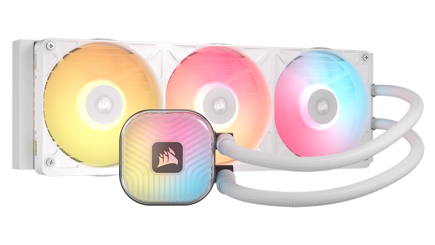 CORSAIR iCUE LINK TITAN II 360 RX RGB 360 mm blanc